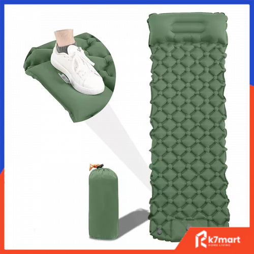 Colchão Automático Inflável De Acampamento Ao A