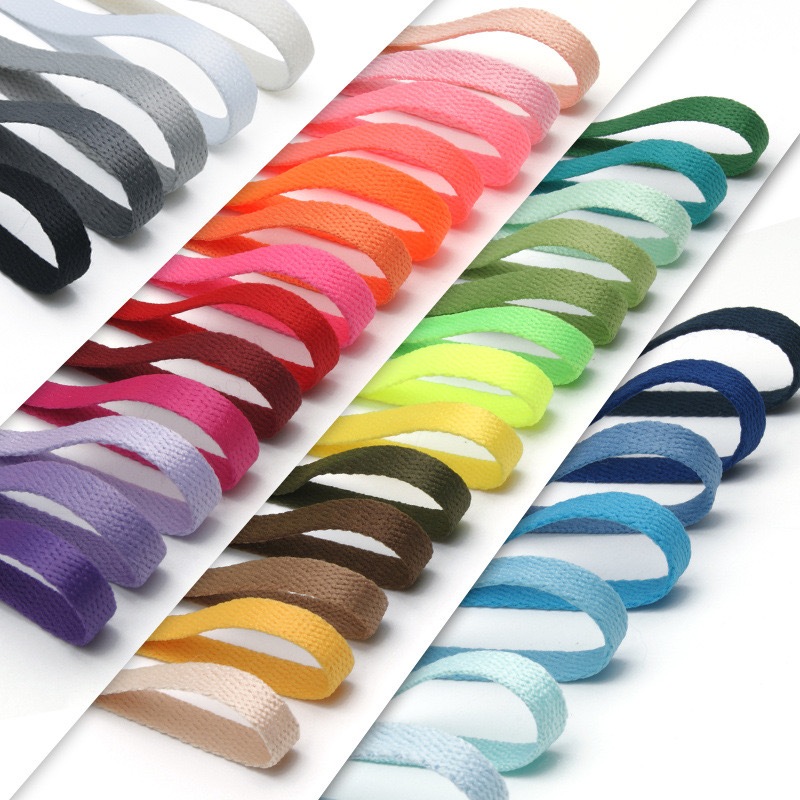 Cadarço chato Ténis 70cm 90cm 120cm 150cm 180cm (1 Par) Diversas cores e tamanhos