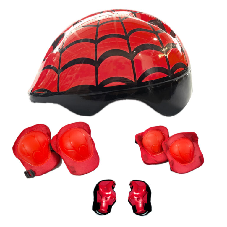 KIT CAPACETE INFANTIL /JOELHEIRA/COTOVELEIRA/BRACE