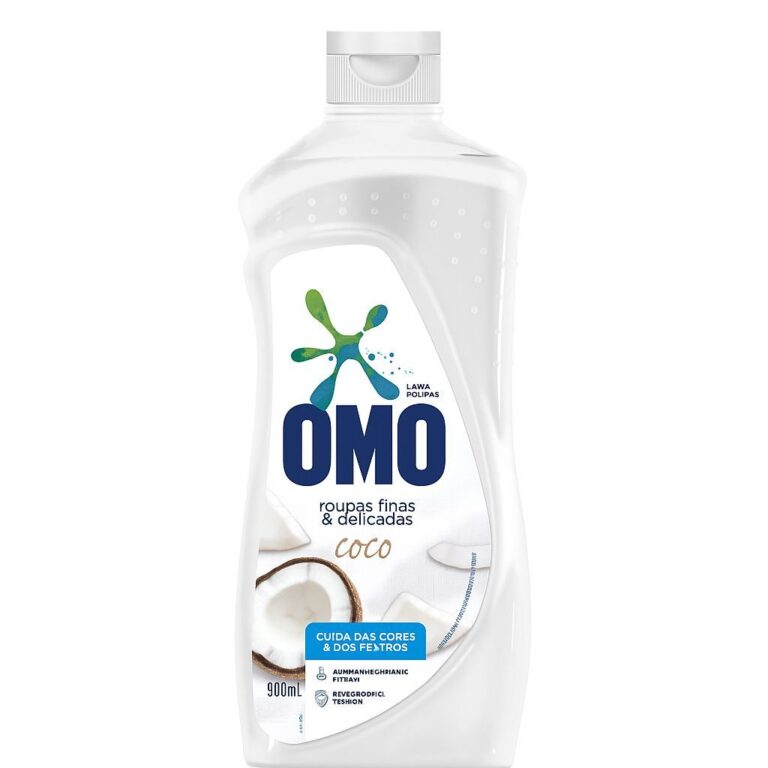 Sabao Liquido Omo Perfeito Para Roupas Finas e Del