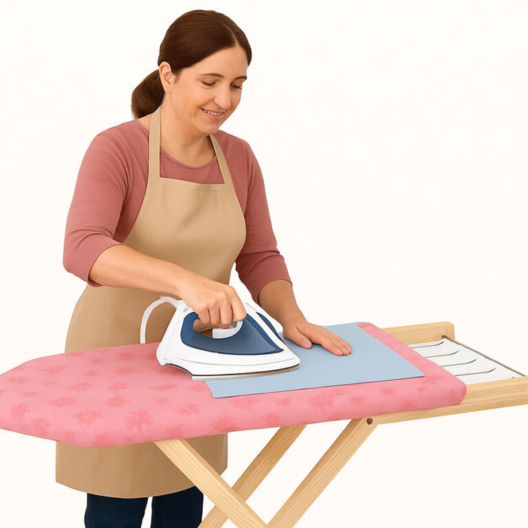 Tábua de passar: tecidos térmico e tradicional, 