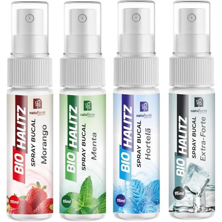 Aromatizante Bucal Spray Bio Halitz 15ml Natuflore