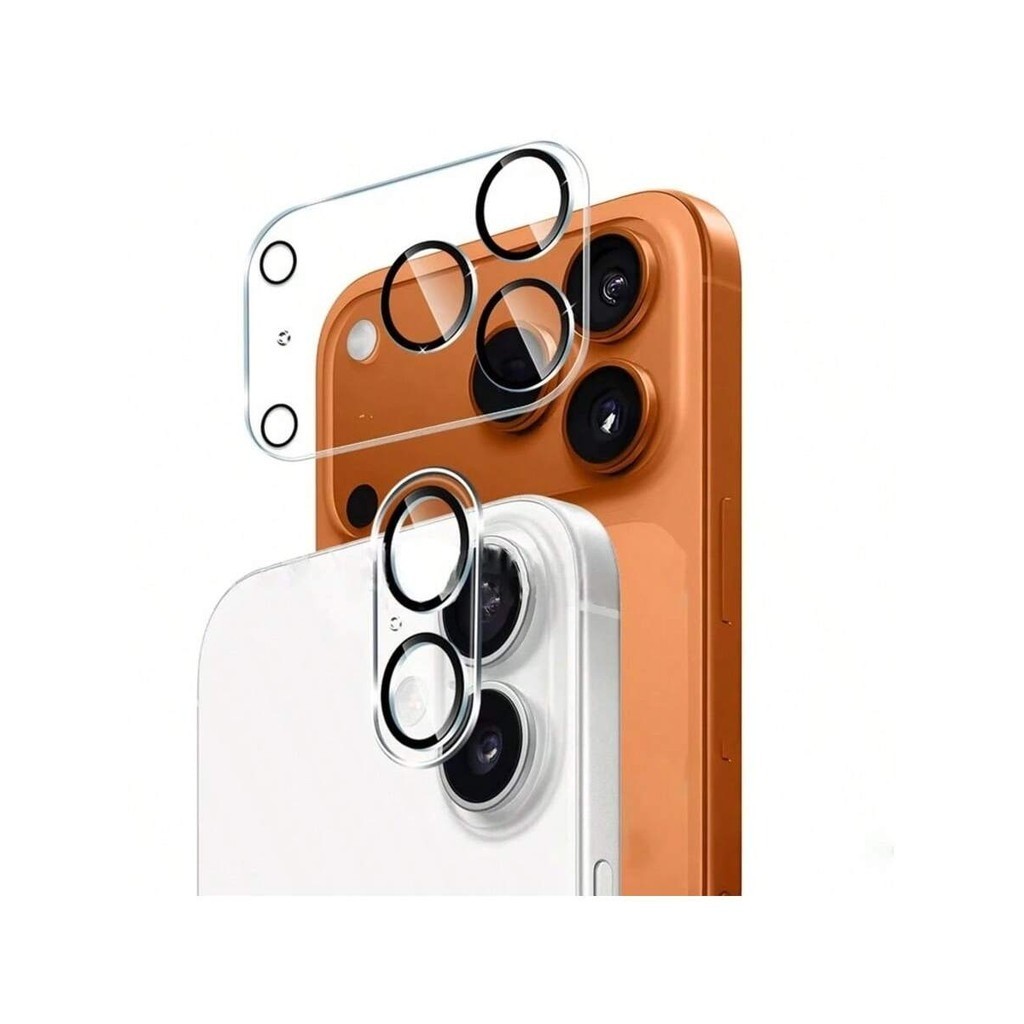 Protetor de Câmera 3D para iPhone 17 17 Pro Max, 17pro, 17 Air – Vidro Temperado