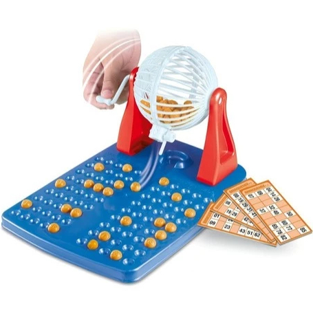 Jogo de Bingo Completo Infantil e Adulto com Carte