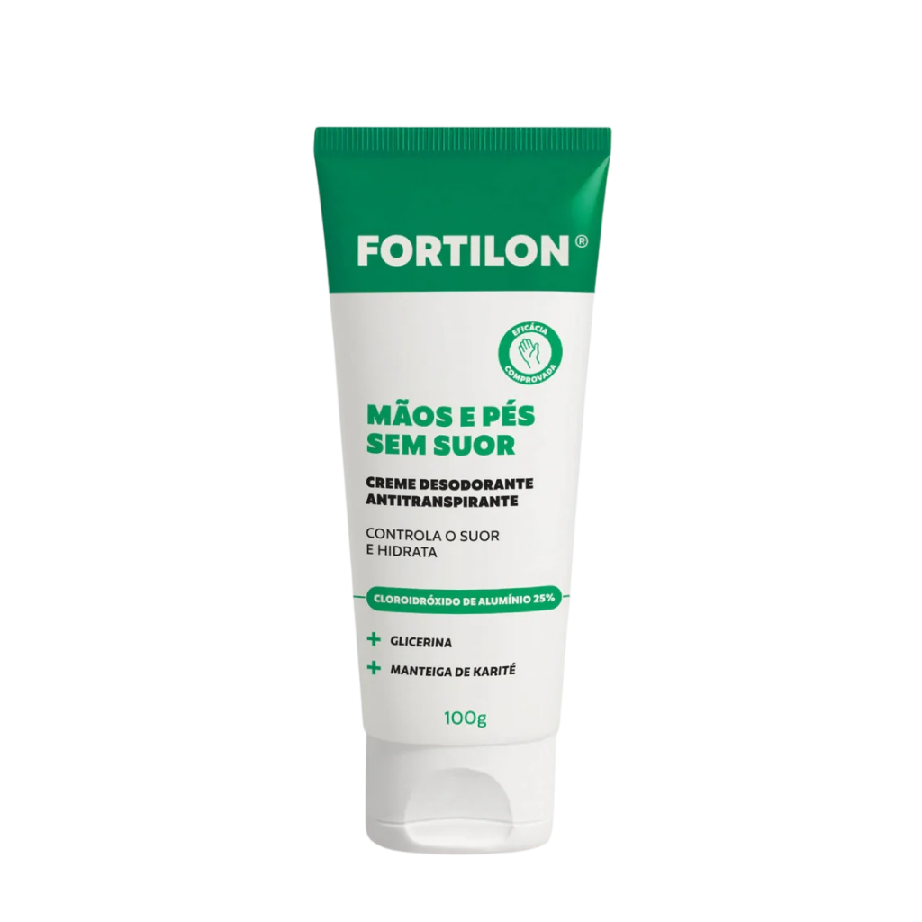 CREME MÃOS E PÉS SEM SUOR DAILUS (ANTITRANSPIRANTE)  FORTILON