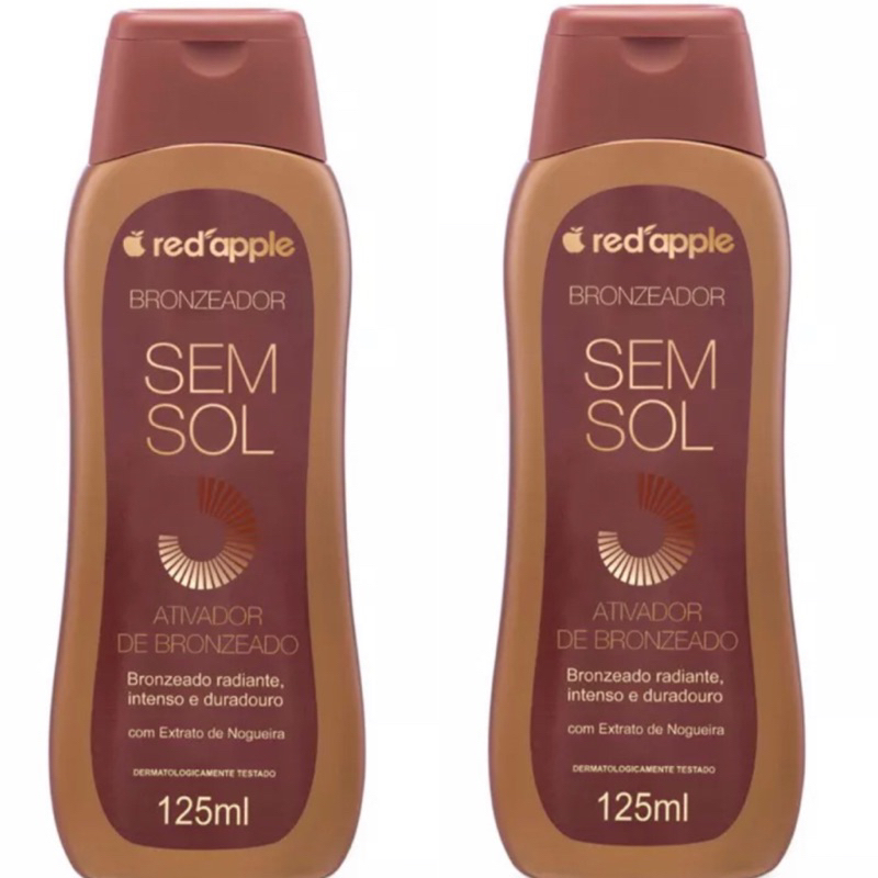 kit 2 Autobronzeador Sem Sol – 125 Ml Red Apple