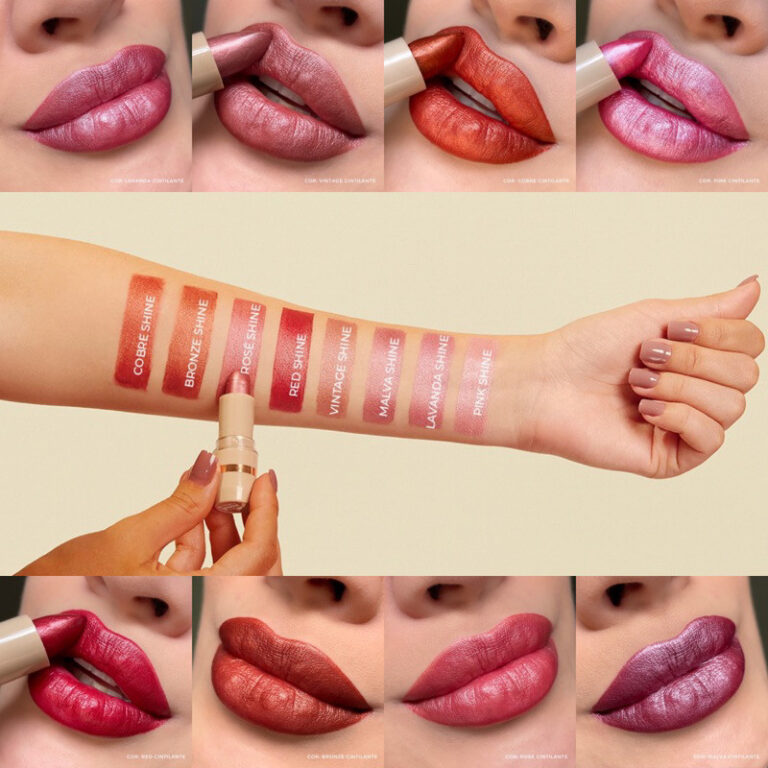 Batom Bala Bastão Cintilante Dia a Dia Shine Maha