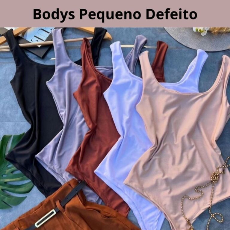 BODY FEMININO COM PEQUENOS DEFEITOS SUPLEX E ANARR