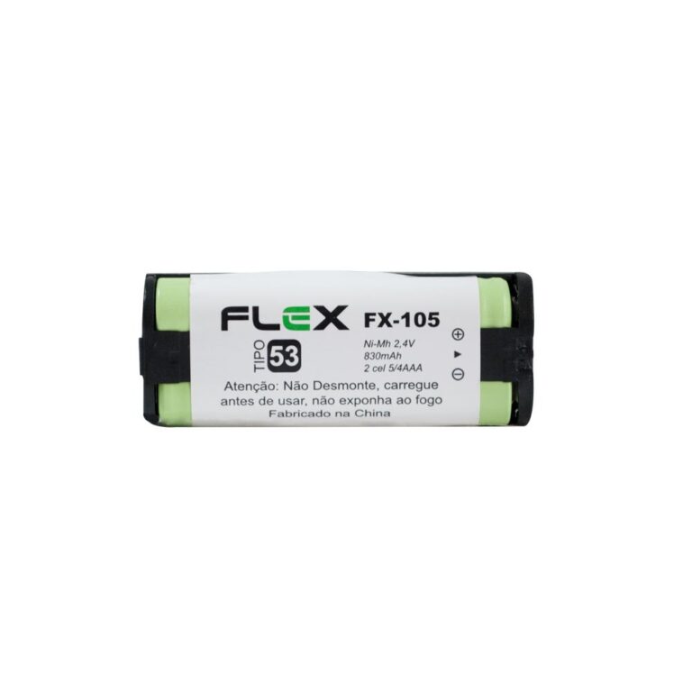 BATERIA PARA TELEFONE SEM FIO FX-105 2,4V 830MAH