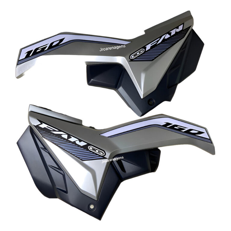 Carenagem Tampas Laterais Titan 160 Prata 2022 