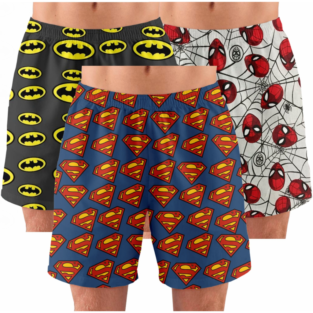 5 Pijamas Masculino Samba Canção Short Para Dormir