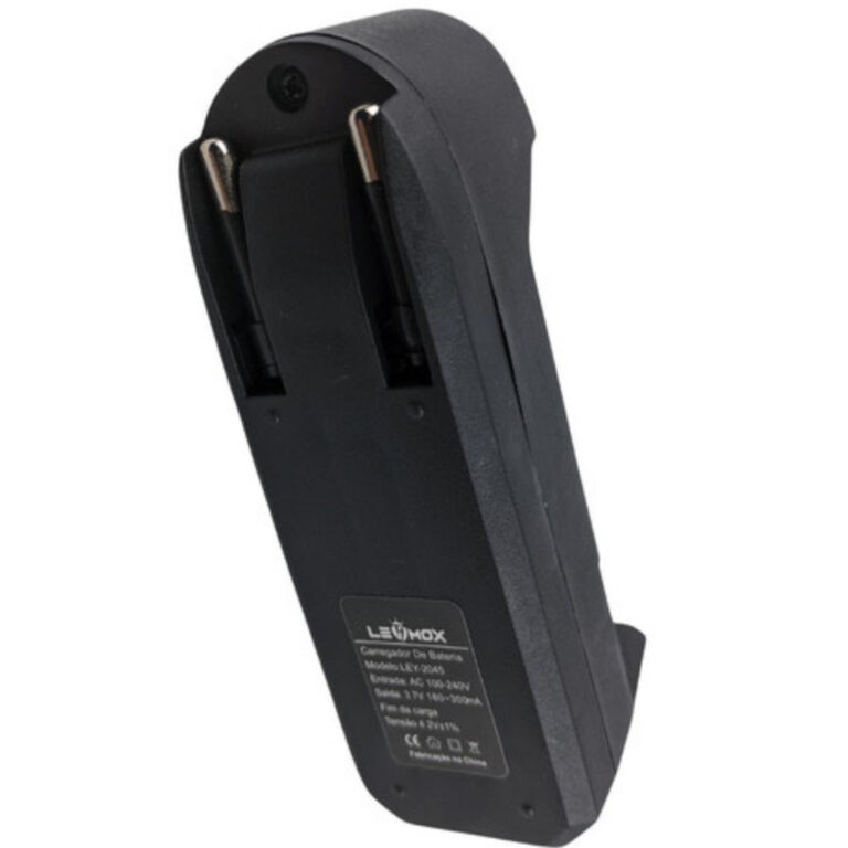 Carregador Para Bateria Lítio Li-ion De 3,7 V A T