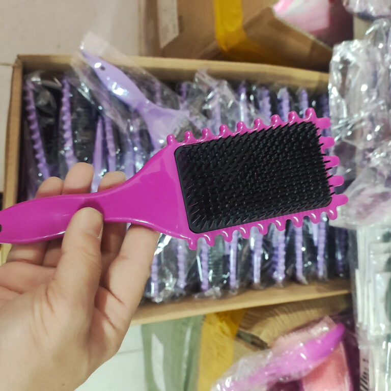 Nova Escova Definição De Cachos  Cor Aleatorio