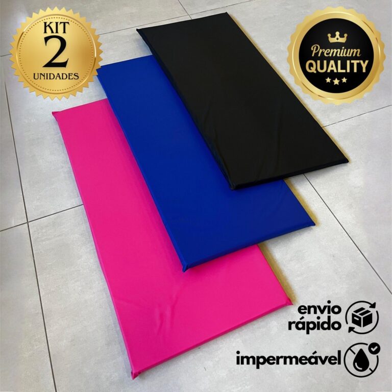 Colchonete de Academia 90x40x3 cm Compacto Espuma 