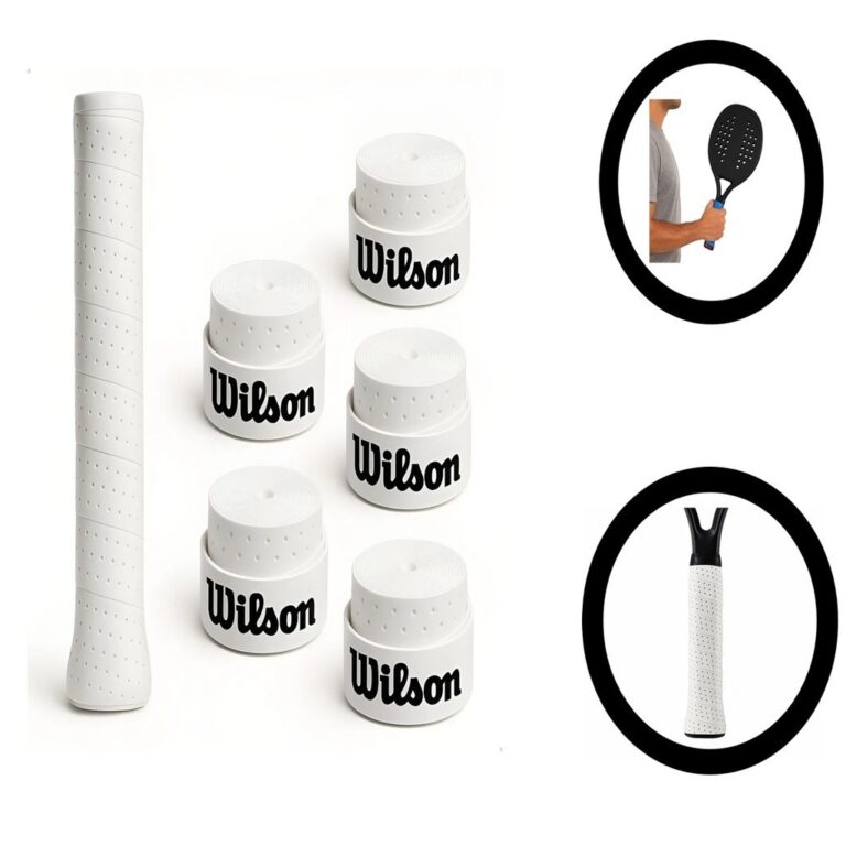 Kit 1,2,3,5 Overgrip Wilson Comfort Preto Profile