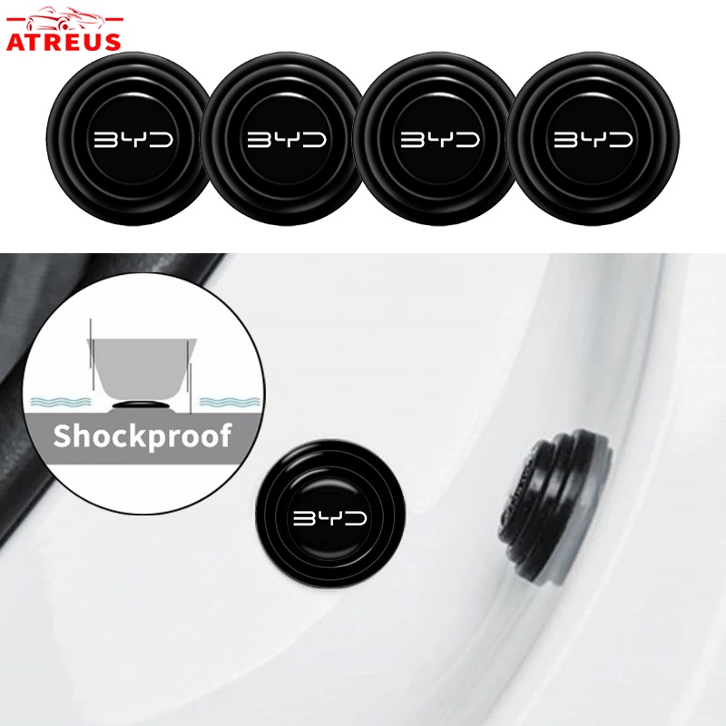 Para BYD Almofada De Silicone Anticolisão Porta De Carro Tronco Da Porta Proteção À Prova De Soundpr