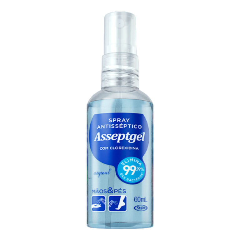 Spray Antisséptico Asseptigel Original 60ml Prote