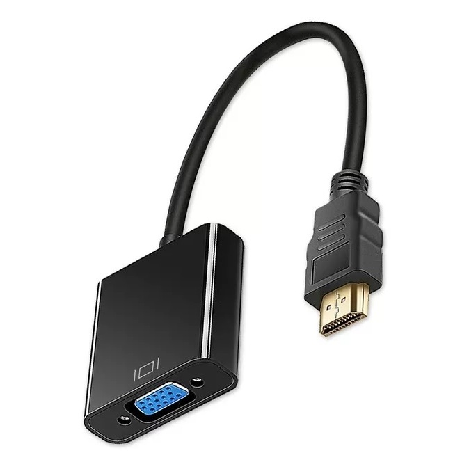 Cabo Adaptador Hdmi Para Vga Para Pc Tv Notebook M