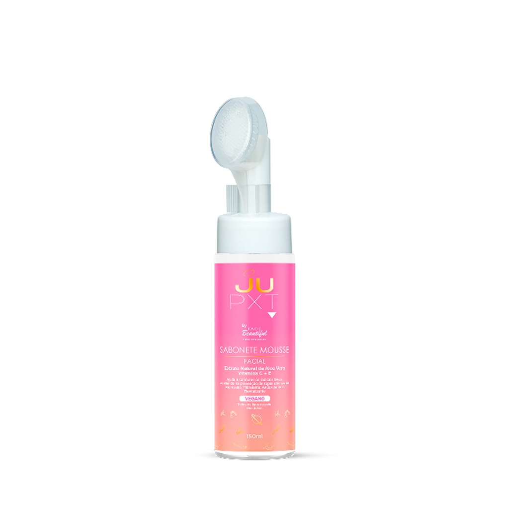 Mousse de Limpeza Com Aplicador 150ml JUPXT Hidratanta e Revitaliza