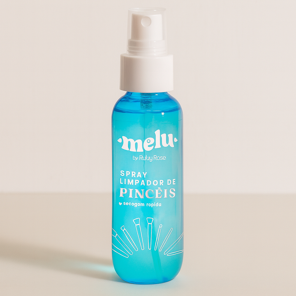 Spray Limpador de Pincel 100ml Melu – By Ruby Rose