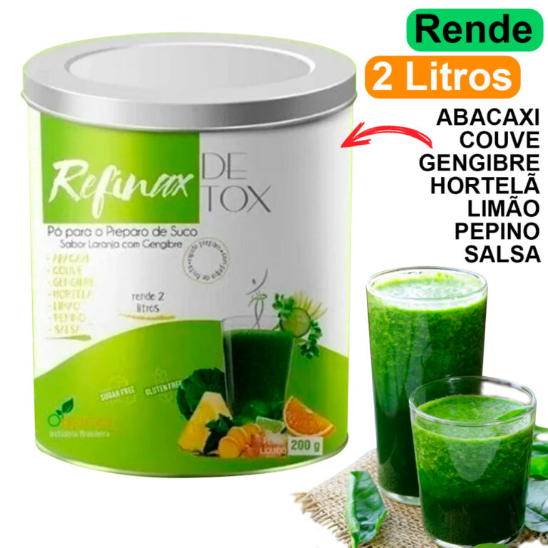 Suco Verde com Gengibre 200g – Organza Alime