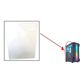 Lateral Pc Gamer de Acrilico Feita sob Medida