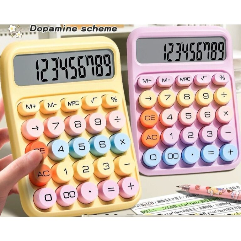 Calculadora Retrô – Teclado De 1 Peça Mec�