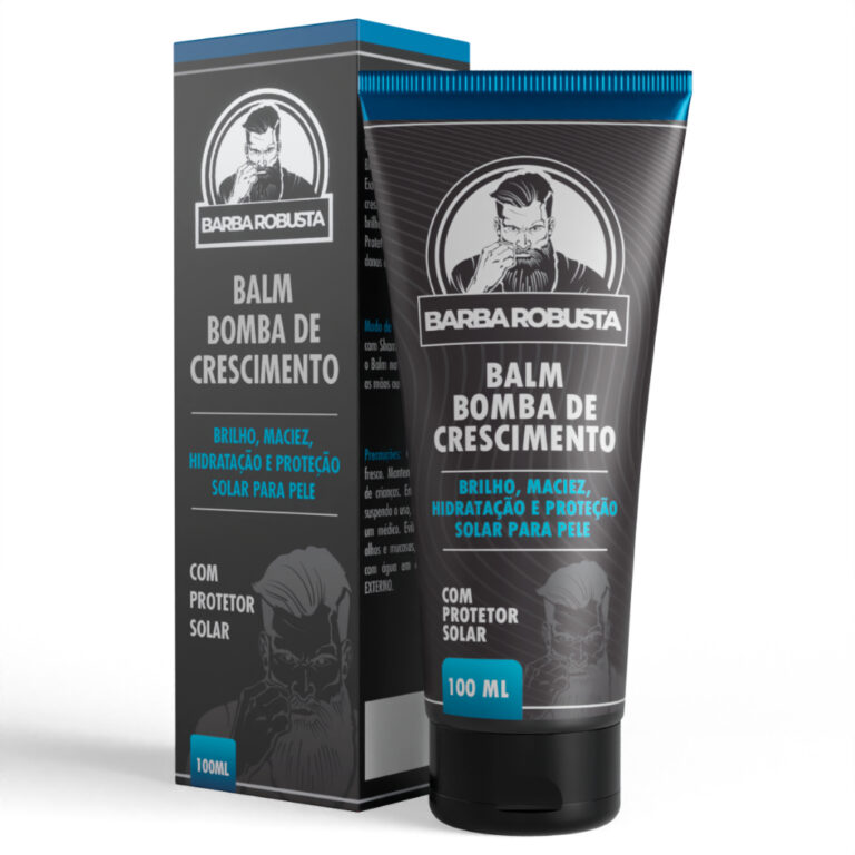 Balm Bomba de Crescimento Barba Robusta Hidrataç�