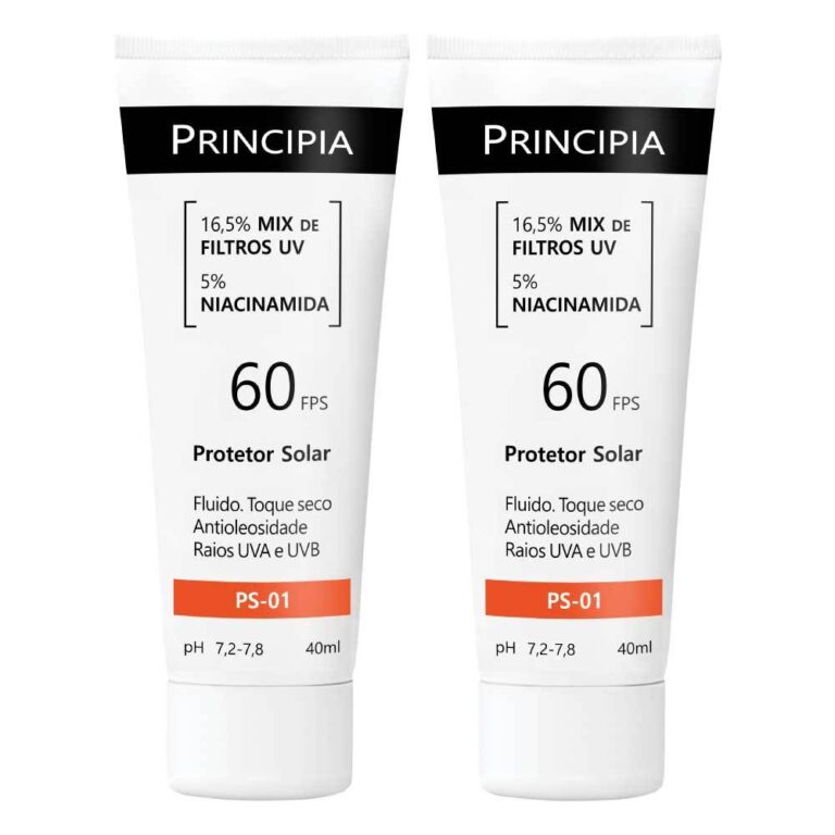 Principia Kit 2 Protetores Solares Facial PS-01 FP