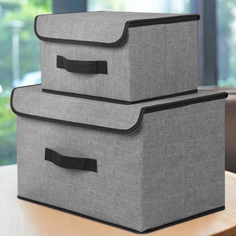 Caixa de Armazenamento de Tecido Não-Dobrável Ci