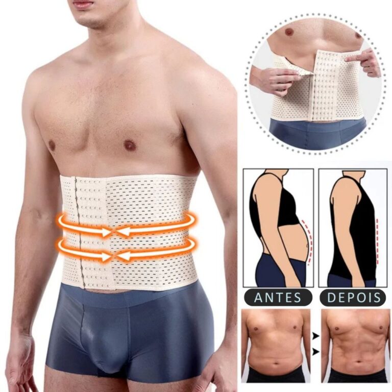 Cinta Redutora e Modeladora Compressora Abdominal 