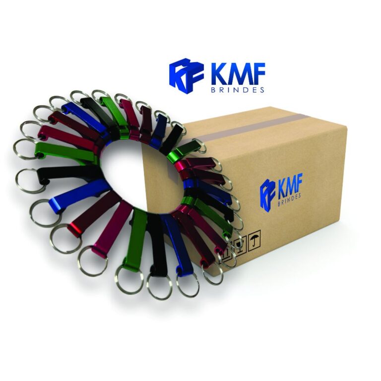 Kit 50 Chaveiros Abridor de Garrafas e Latas ̵