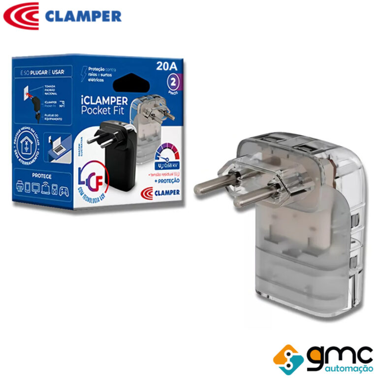 Protetor De Surto Iclamper Pocket 2p Tomada 20a Lc