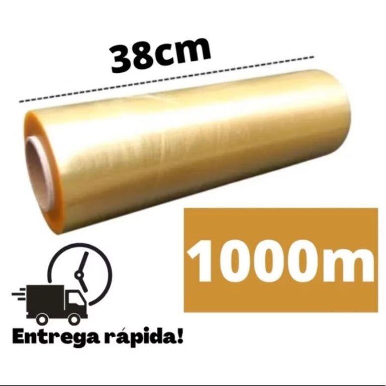 Rolo Bobina Plastico Filme Pvc Esticavel Resistent