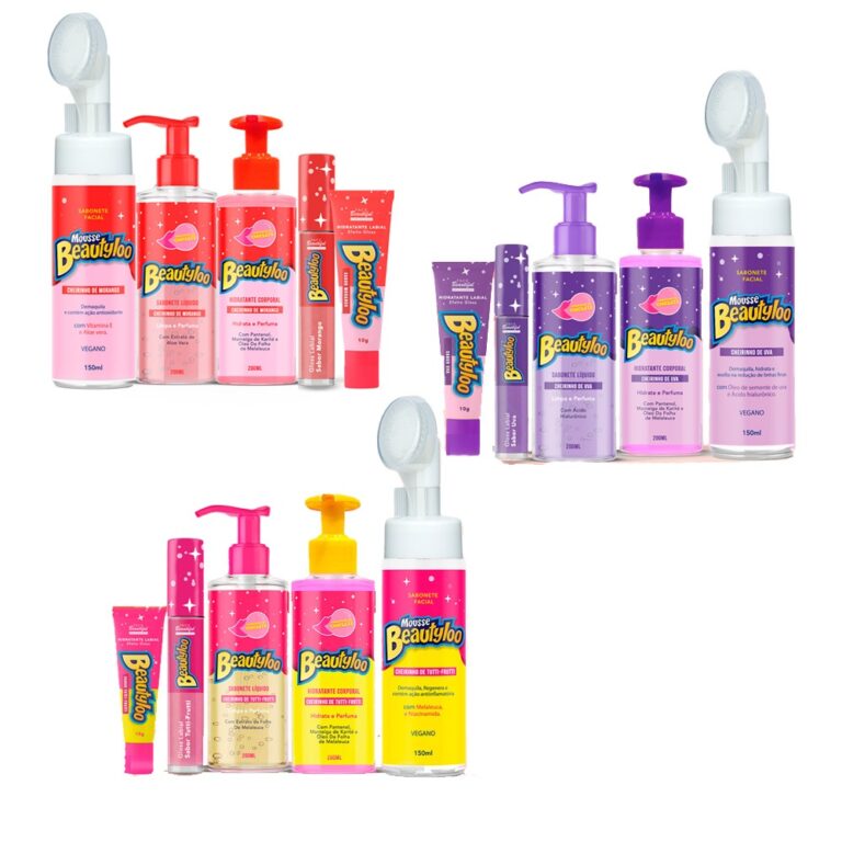 Kit Linha Beautyloo Skin Care Completo Cheirinho d