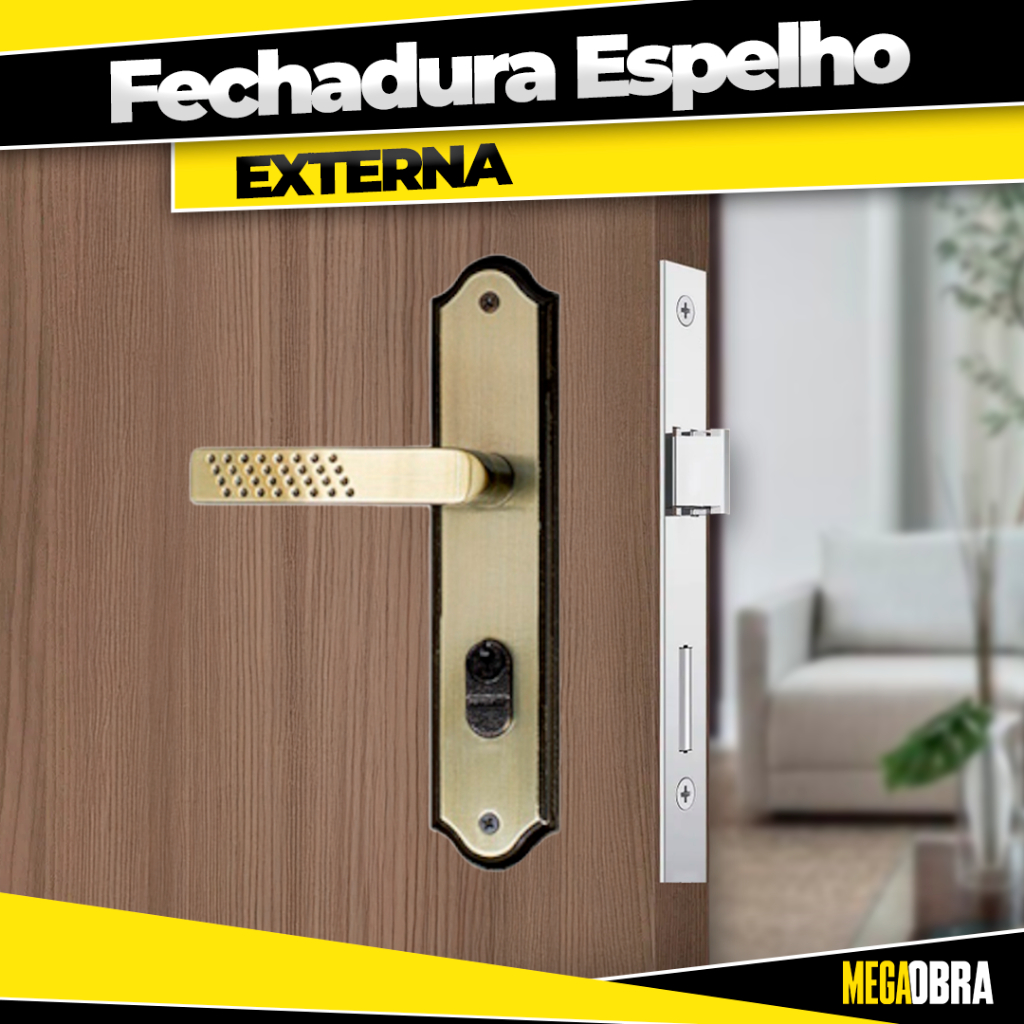 Fechadura Italy Class Oxidada Silvana – Externa Interna Banheiro