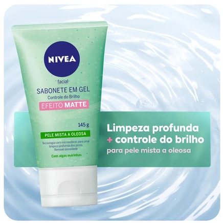NIVEA Sabonete Facial em Gel Purificante Efeito Ma