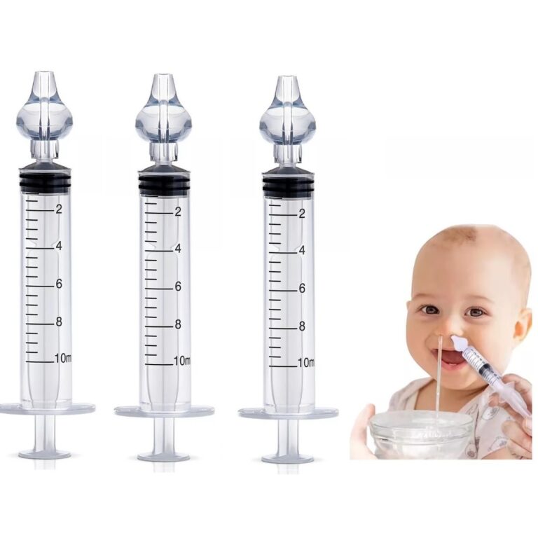 Kit 3 Seringas Lavagem Higienização Nasal Catarr