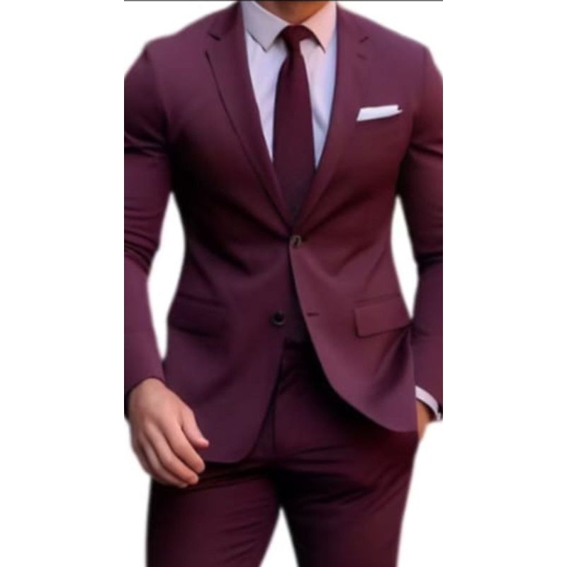 Terno Masculino Slim Super Promoção (Paletó, Calça e Cabide)