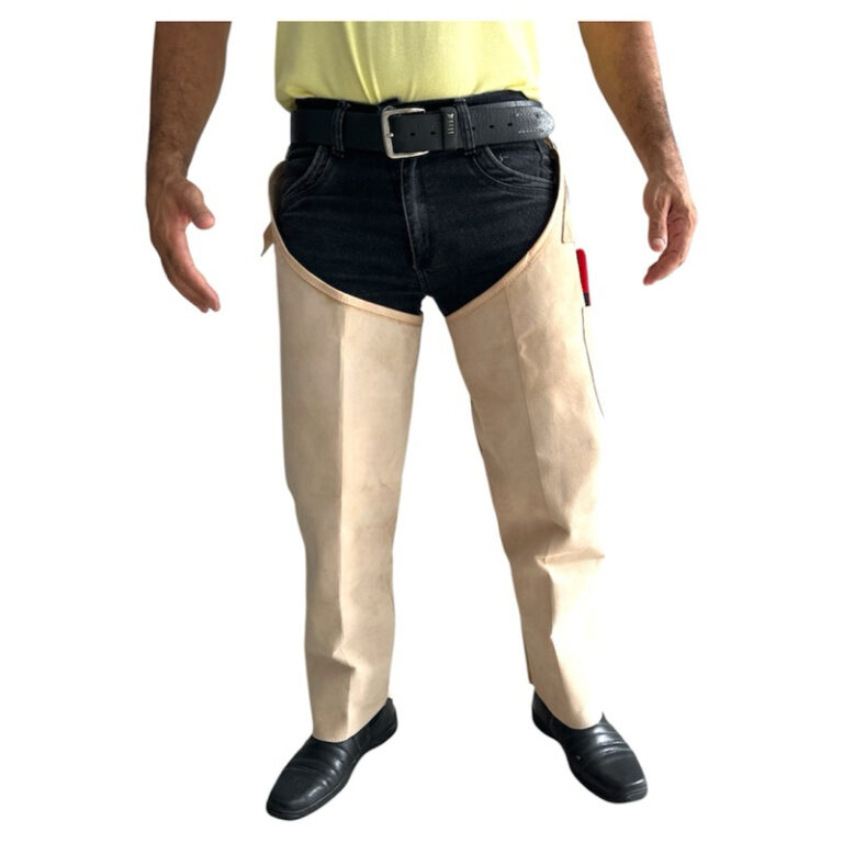 Perneira Couro de Bode Super Barato