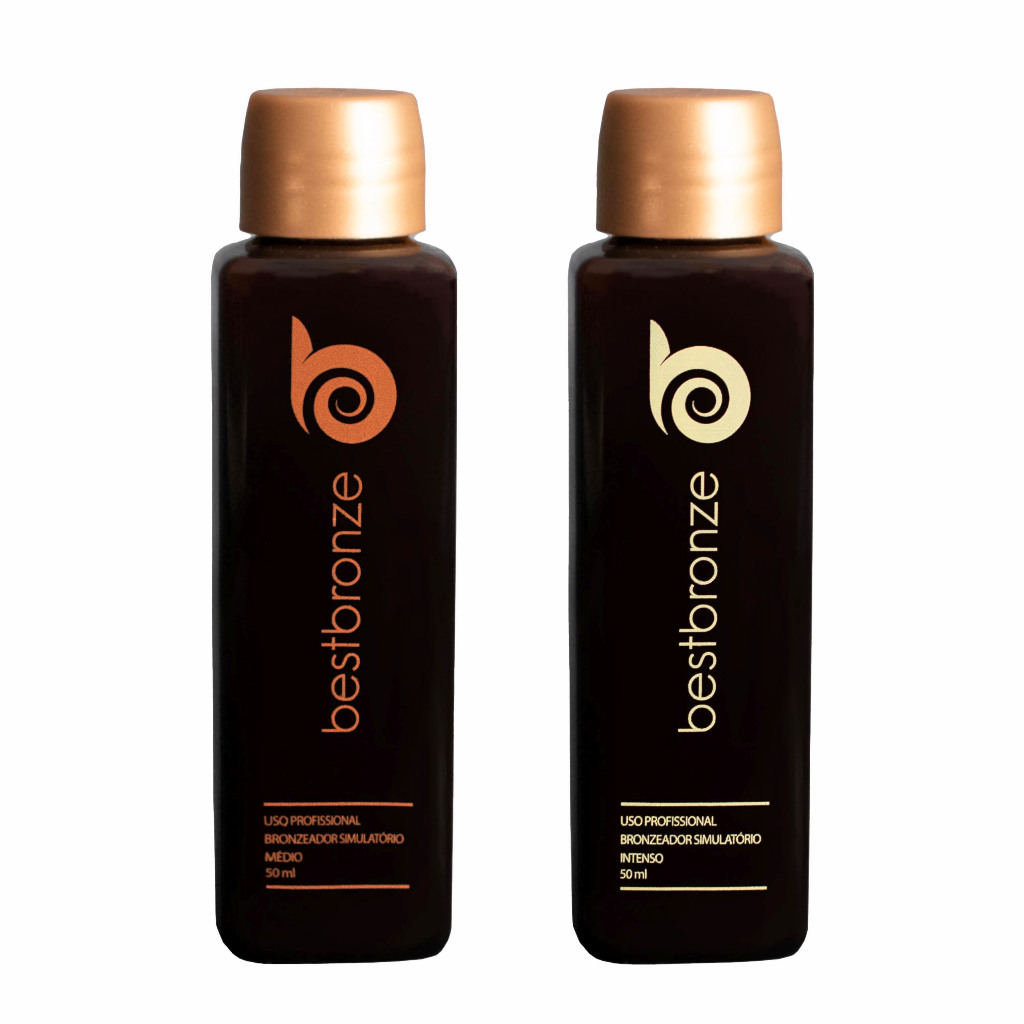 Bronzeamento 2 unidades de 50ml (100ml) – Para Uso de Máquina Profissional – Loja Oficial – Best Bro
