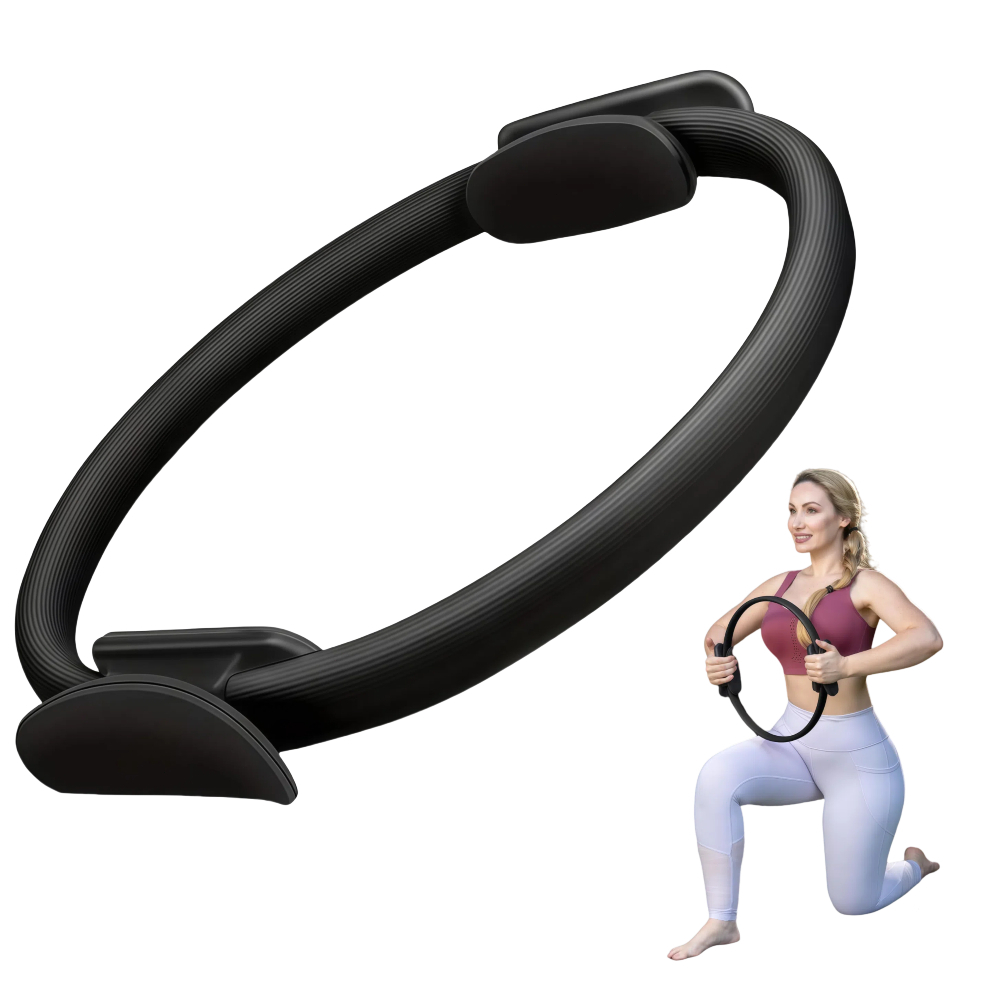 Anel de Pilates Arco de Yoga Flexível Circulo Tonificador Fisioterapia Exercício Fitness ioga Gym