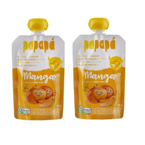 Papinha Orgânica Manga Squeeze: Nutrição Prática para Bebês
