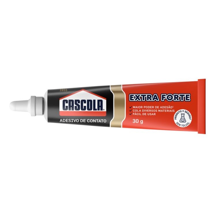 COLA DE CONTATO CASCOLA EXTRA FORTE S/TOLUOL 30G H