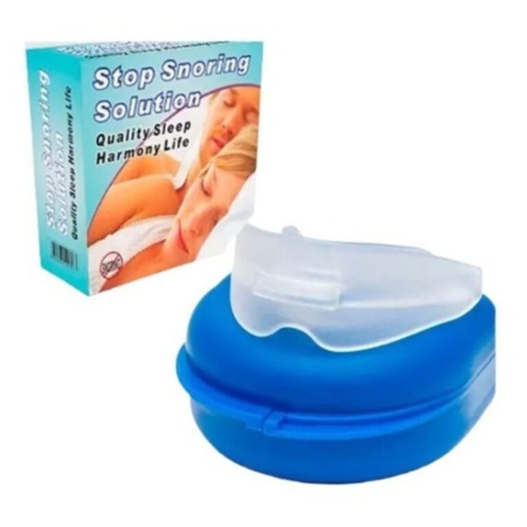 Protetor Bucal Silicone Moldável Com Estojo Anti 