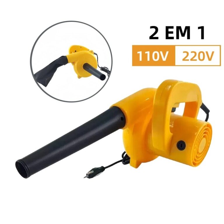 800W Folhas Soprador Aspirador Elétrico 2 em 1 As