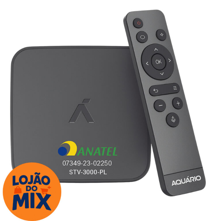 Smart Box TV Aquário STV-3000 Plus 4K Android 11 