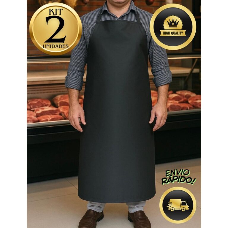 Avental Profissional Impermeavel em PVC Ajustavel 