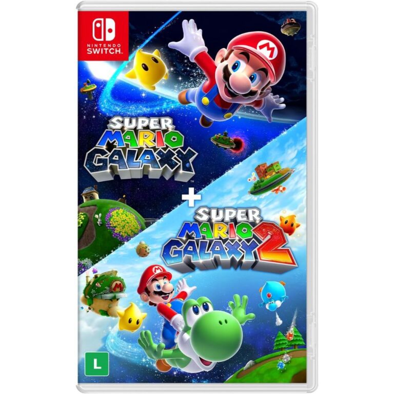 Super Mario Galaxy + Super Mario Galaxy 2 Midia Fi