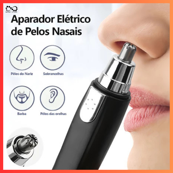 Kit 2 Mini Aparadores Elétricos Para Depilação
